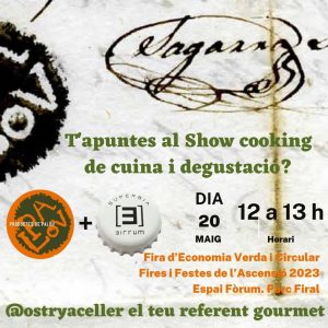 Show cooking fira accensio