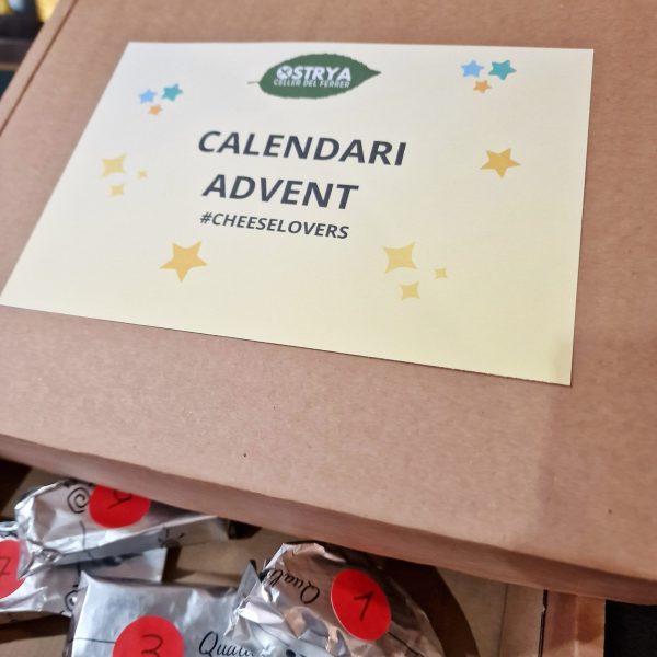 Calendario de Adviento de quesos